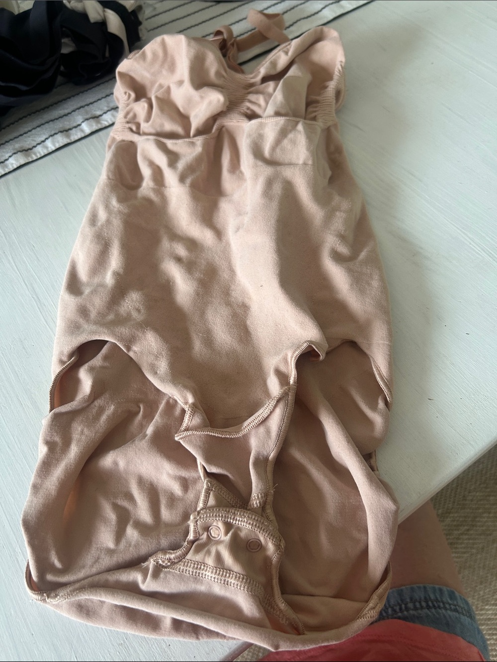 Skims Nude/Taupe Shapewear Bodysuit